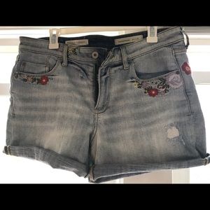 Pilcro and the letterpress. Jean shorts. Size 31.